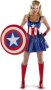Patriotic Babes Captain America Hottie Picture